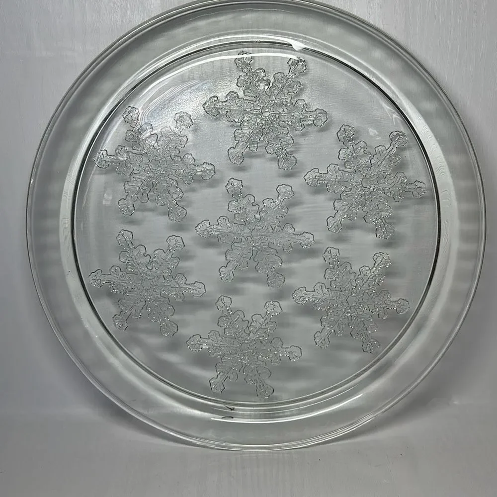 Vintage Indiana Glass Serving Platter 13
